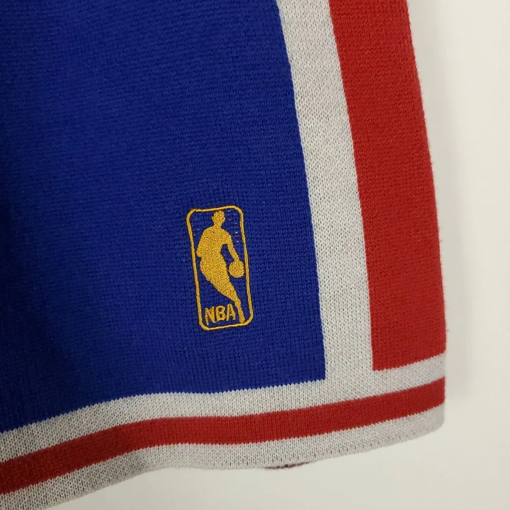 Philadelphia 76ers‎ CLOT Mitchell & Ness NBA XS XSmall Knit Shorts Blue New